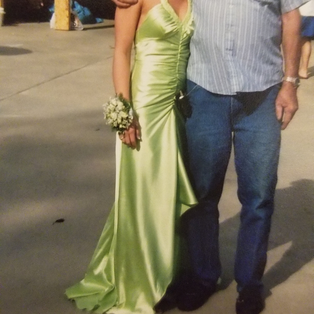 Lime Green Prom Dress